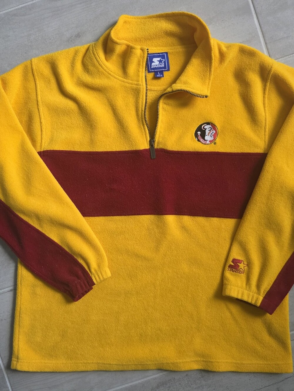 Florida State Seminoles Vintage Starter Sweatshirt Medium